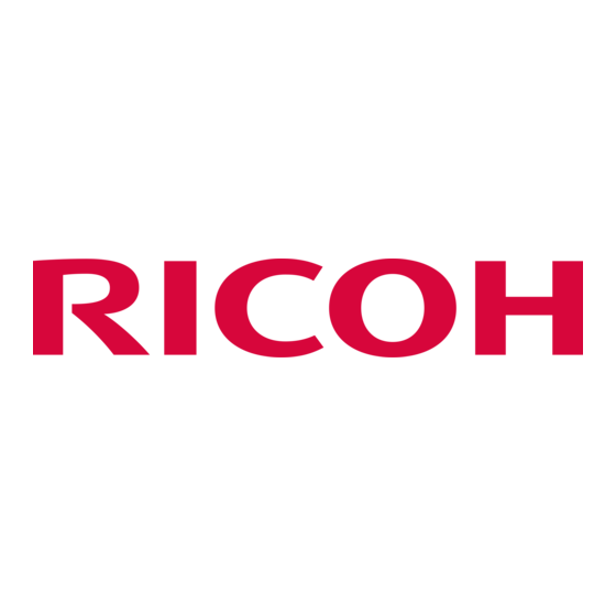 Ricoh SP 220 Serie Firmware-Aktualisierung