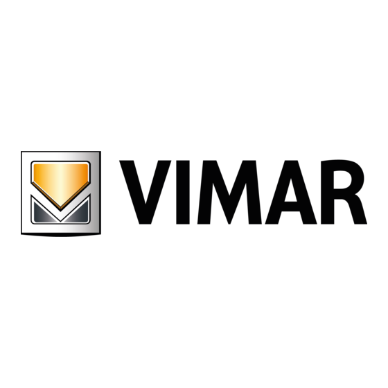 Vimar LINEA 30813-Serie Bedienungsanleitung