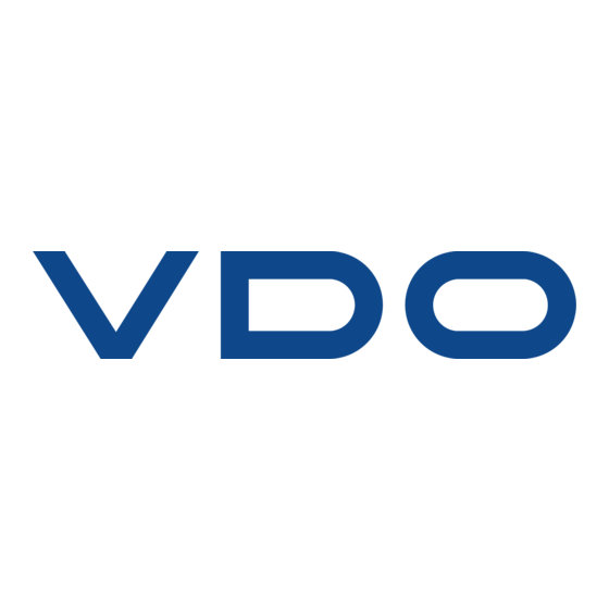 VDO Logic Depth Montageanleitung Und Bedienungsanleitung