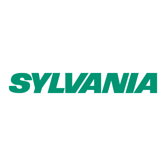 Sylvania Concord Pharus Serie Montageanleitung - Instandhaltung