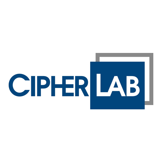 CipherLab 8000 Kurzanleitung