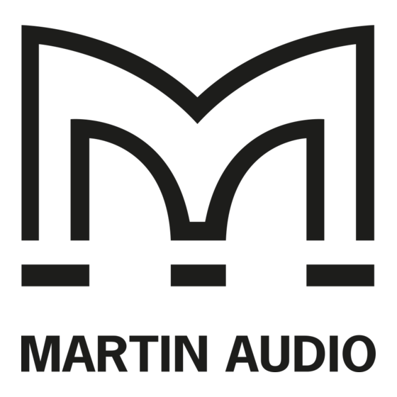 Martin Audio C516 Bedienungsanleitung