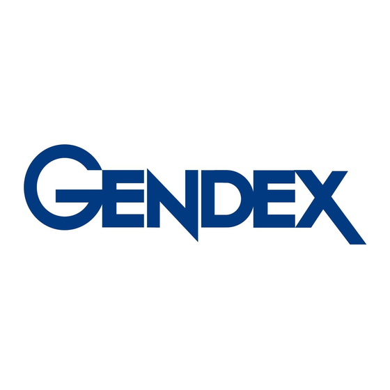 GENDEX Orthoralix 8500 dde Benutzerhandbuch