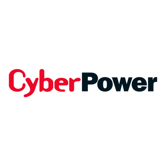 CyberPower UT400EG Kurzanleitung