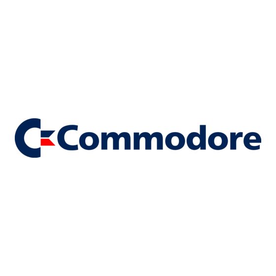 Commodore CVR 100 Bedienungsanleitung