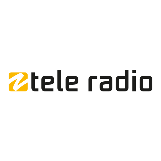 Tele Radio TIGER G2 Installationsanweisungen