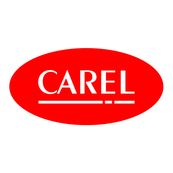 Carel WS01F01M00 Installationsanleitung