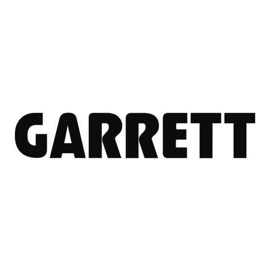 Garrett euro ace Bedienungsanleitung