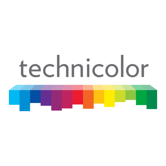 Technicolor DCI402HD KD Bedienungsanleitung