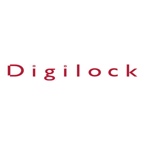 Digilock NEXT LOCK range Produkthandbuch
