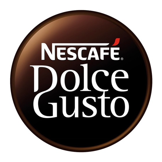 Nescafé Dolce Gusto KRUPS Bedienungsanleitung