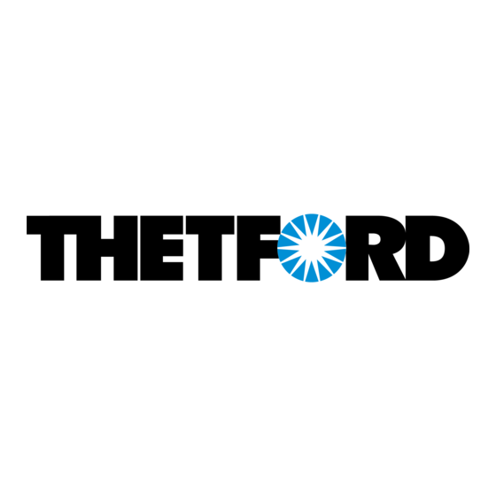 Thetford Porta Potti 565-Serie Bedienungsanleitung