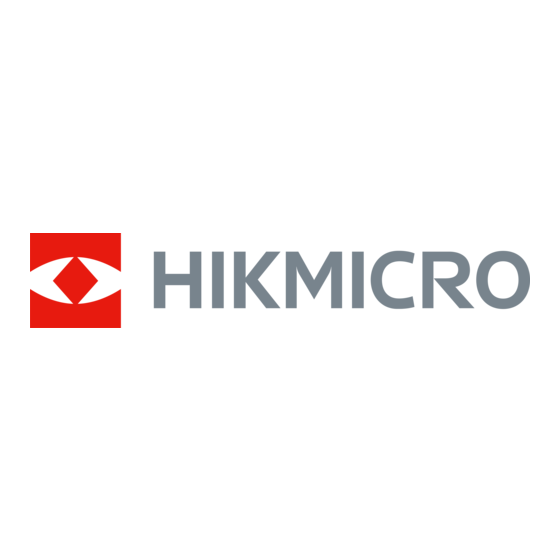 HIKMICRO G Serie Benutzerhandbuch