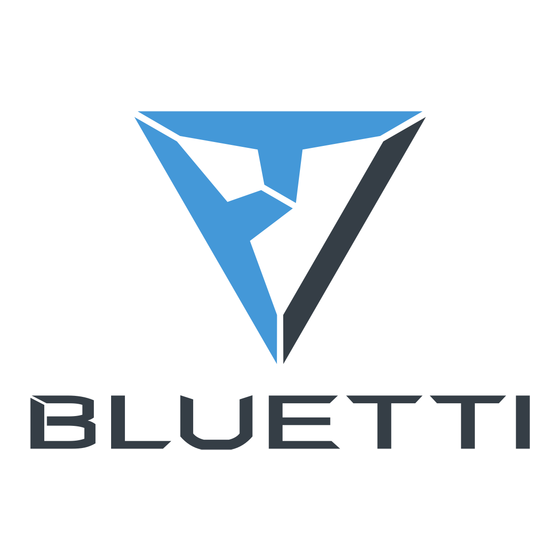 Bluetti Poweroak B300 Benutzerhandbuch