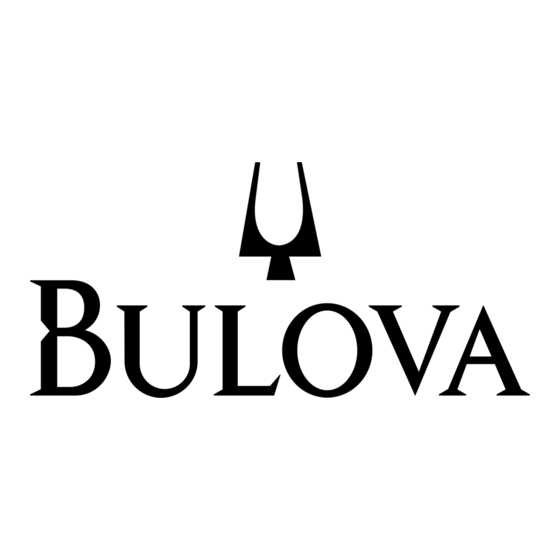 Bulova GENERAL Handbuch