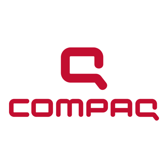 Compaq 9000 Serie Installationsanleitungen
