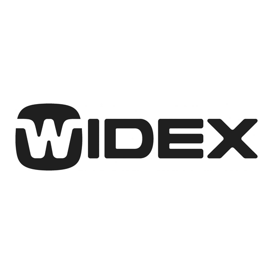 Widex D-FA Bedienungsanleitung