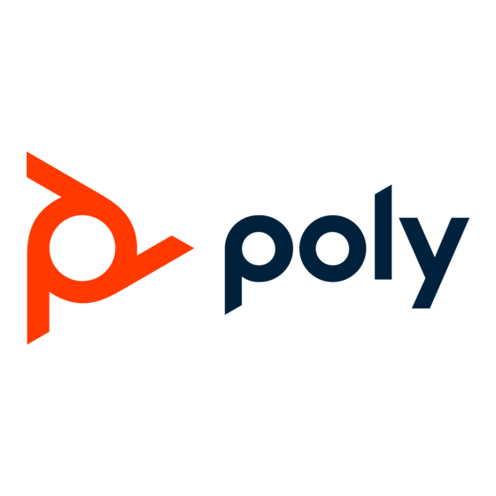 Poly Studio P Serie Benutzerhandbuch