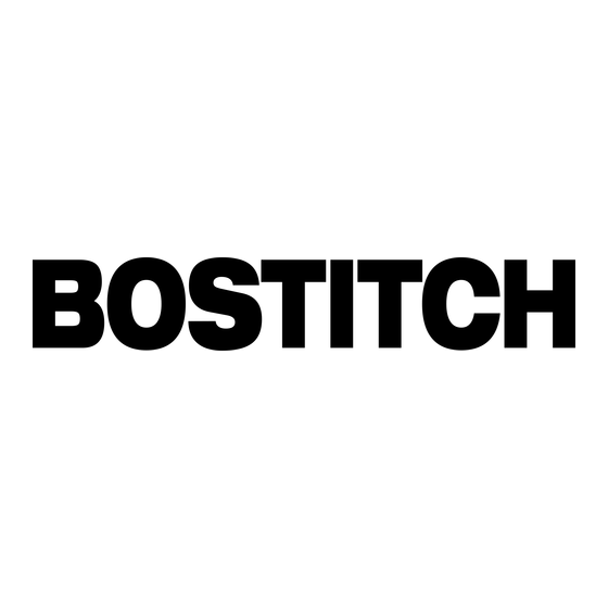Bostitch 438 Technische Gerätedaten (Übersetzung Des Originals