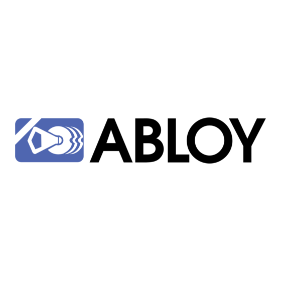 Abloy EL460 Installationsanleitung