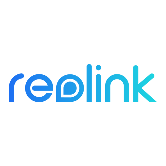 Reolink E Serie Bedienungsanleitung