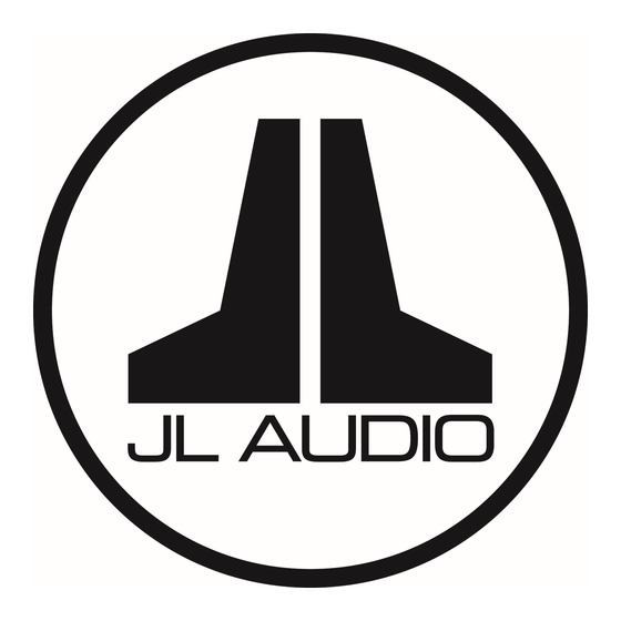 JL Audio G2250 Benutzerhandbuch