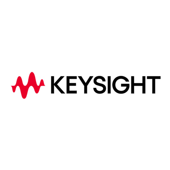 Keysight 34450A Benutzerhandbuch
