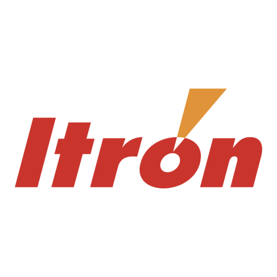 ITRON CF Echo II Montage- Und Bedienungsanleitung
