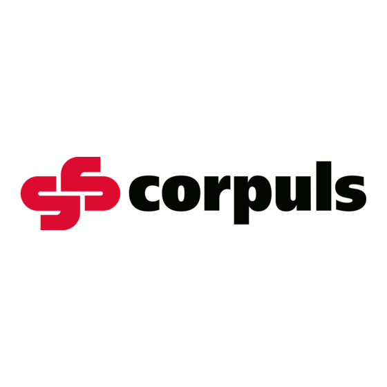 corpuls corpuls3 Schnellstartanleitung