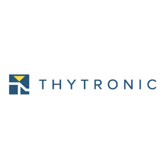 Thytronic VSP63MV Betriebsanleitung
