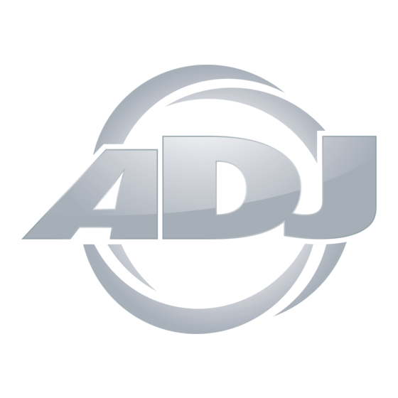 ADJ micro 3D Bedienungsanleitung