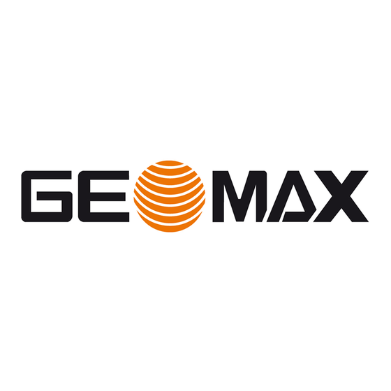 GeoMax Zenith60-Serie Schnellstartanleitung