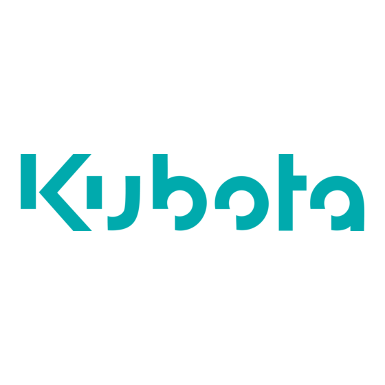 Kubota KX 36-3 Bedienungsanleitung