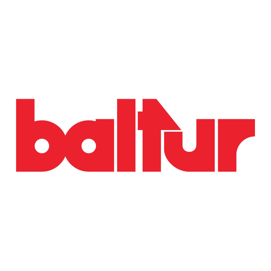 baltur TBG 35 ME Installations-, Gebrauchs- Und Wartungshandbuch