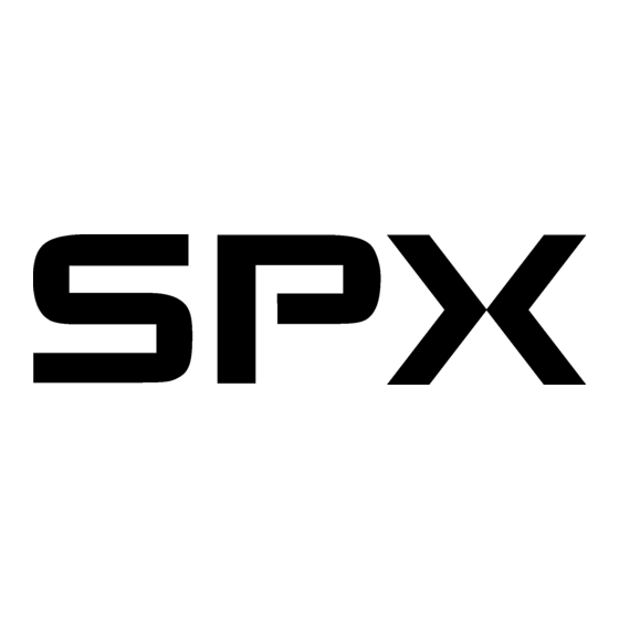 SPX W+10/8 Betriebshandbuch