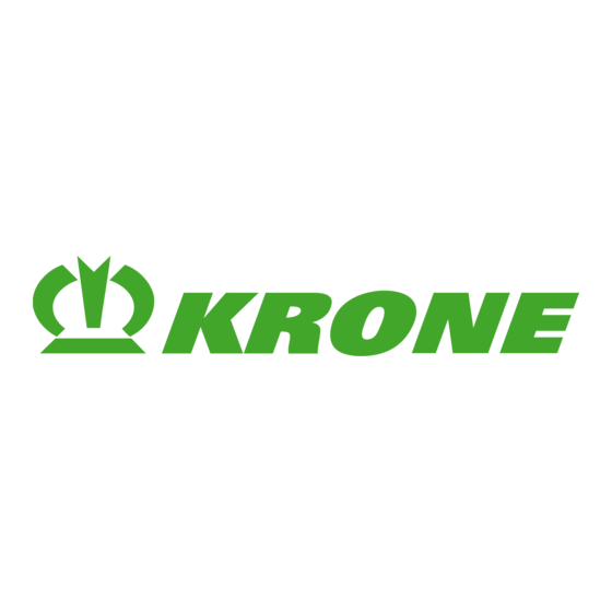 Krone RWL-Serie Bedienungsanleitung