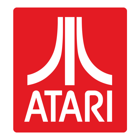 Atari Arcade Duo Powered 04-0002EN Bedienungsanleitung