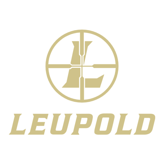 Leupold RX-1000 Betriebsanleitung