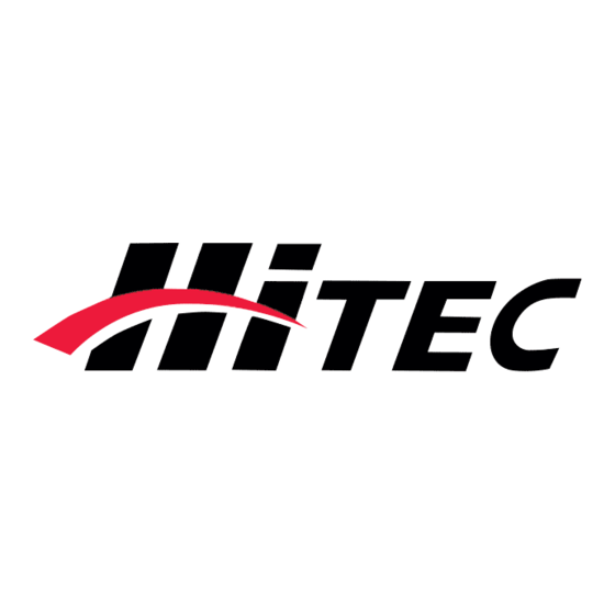 HITEC HFP-10 Bedienungsanleitung