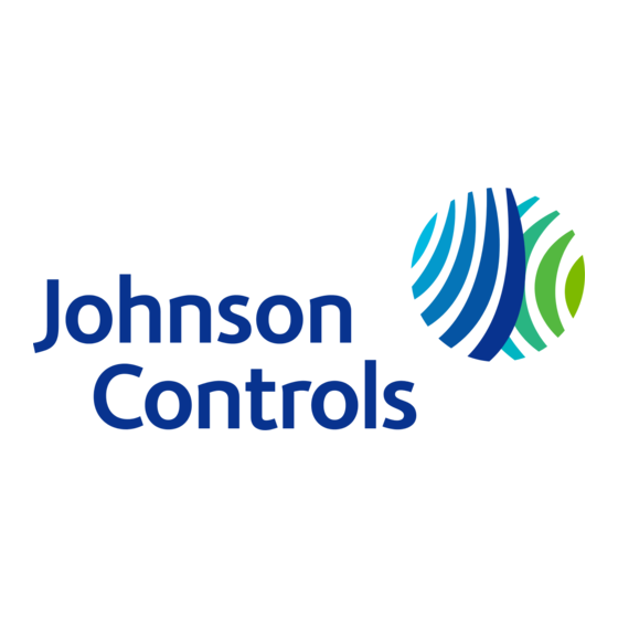 Johnson Controls RA-3xxx-7x1 series Handbuch