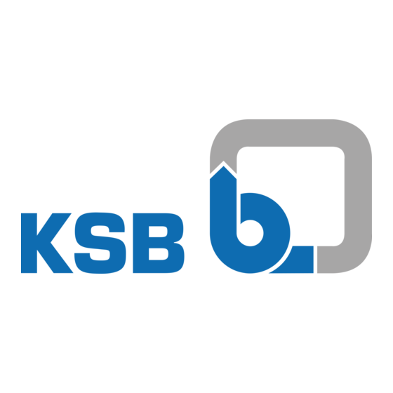 KSB Vitacast Betriebs-/Montageanleitung