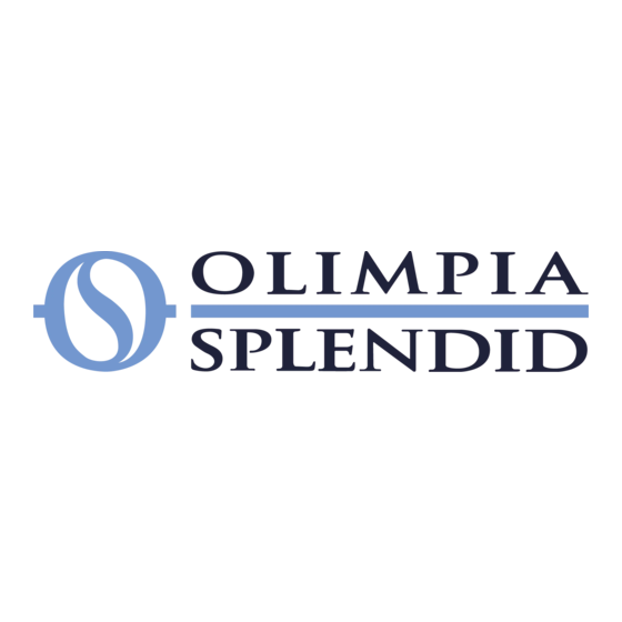 Olimpia splendid ALYSEA Gebrauchs - Und Wartungsanweisungen