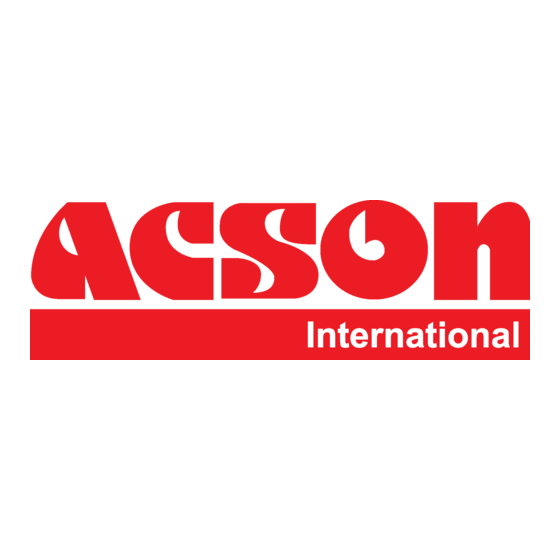Acson GS02 Bedienungsanleitung