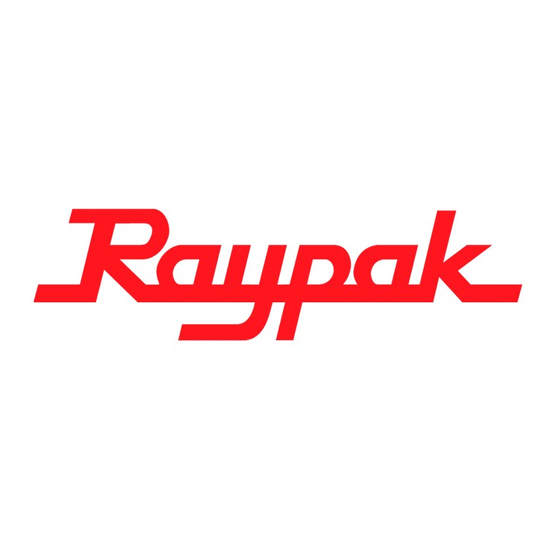 Raypak HI-DELTA 302ACE-2342ACE Installations- Und Wartungshandbuch
