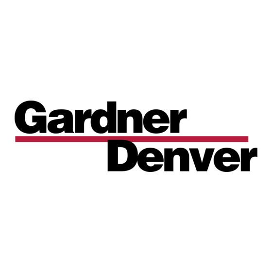 Gardner Denver WELCH LVS 105 T – 10 ef + Betriebsanleitung/Originalbetriebsanleitung