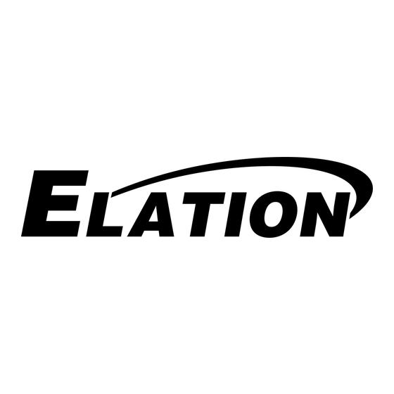 Elation LED TV LITE Bedienungsanleitung