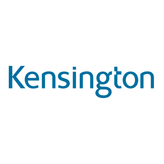 Kensington Pro Fit Bedienungsanleitung