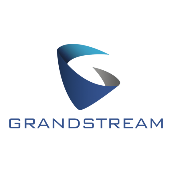 Grandstream GRP2636 Bedienungsanleitung