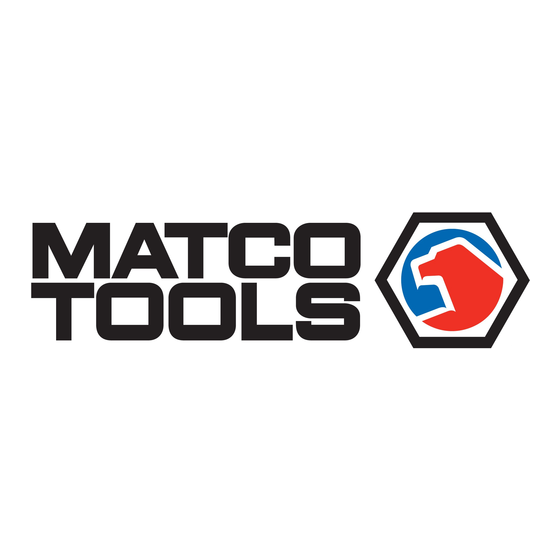 Matco Tools MSC3BL Gebrauchsanweisung