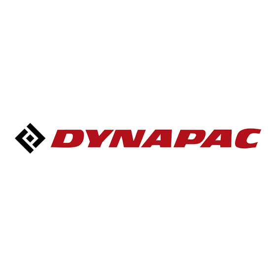 Dynapac CC1100C Bedienungsanleitung
